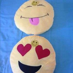 Other - Two Emoji Pillows Other - Two Emoji Pillows